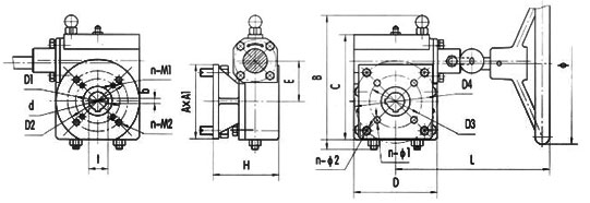 手動操作機構結構圖